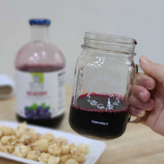 조지아스내추럴 조지아스 내추럴 야생빌베리 1,000ml NFC — 5점을 준 리뷰어가 2020년 4월 올린 사용 사진