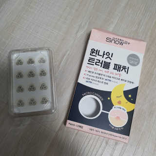 스노우투플러스 원나잇 트러블 패치 — 5점을 준 리뷰어가 2020년 8월 올린 사용 사진