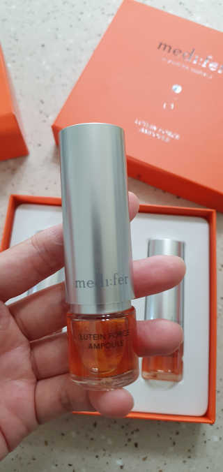 메디페르 [ 1+1 ] 루테인앰플세트 1개 + 루테인크림 50ml 1개 — 4점을 준 리뷰어가 2020년 9월 올린 사용 사진