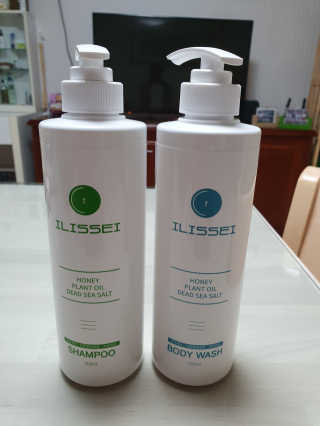 일리세이 허니 샴푸 500ml + 허니 바디워시 500ml 세트 — 5점을 준 리뷰어가 2020년 4월 올린 사용 사진