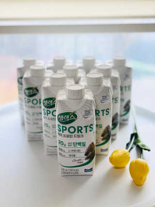 셀렉스스포츠 셀렉스 스포츠 드링크 초콜릿 _ 330ml x 12팩 — 5점을 준 리뷰어가 2020년 11월 올린 사용 사진