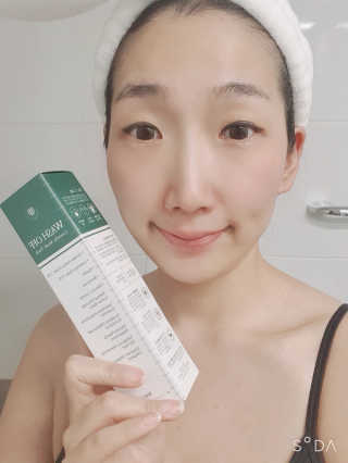 천사연구소 진짜 生병풀잎을 그대로  갈아 넣은 워시오프 센텔라팩 — 5점을 준 리뷰어가 2020년 7월 올린 사용 사진