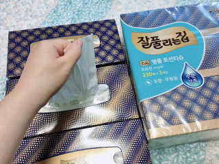 잘풀리는집 부드러운 모이스처 보습 미용 티슈 230매 — 5점을 준 리뷰어가 2020년 9월 올린 사용 사진