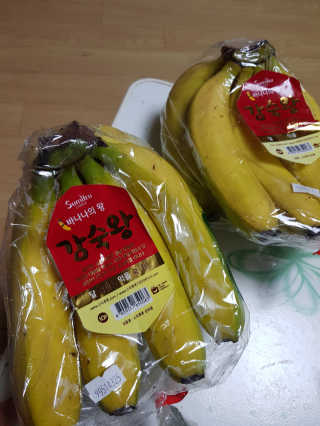 [스미후루] 감숙왕 바나나 2팩 2.6kg 이벤트 — 5점을 준 리뷰어가 2020년 10월 올린 사용 사진