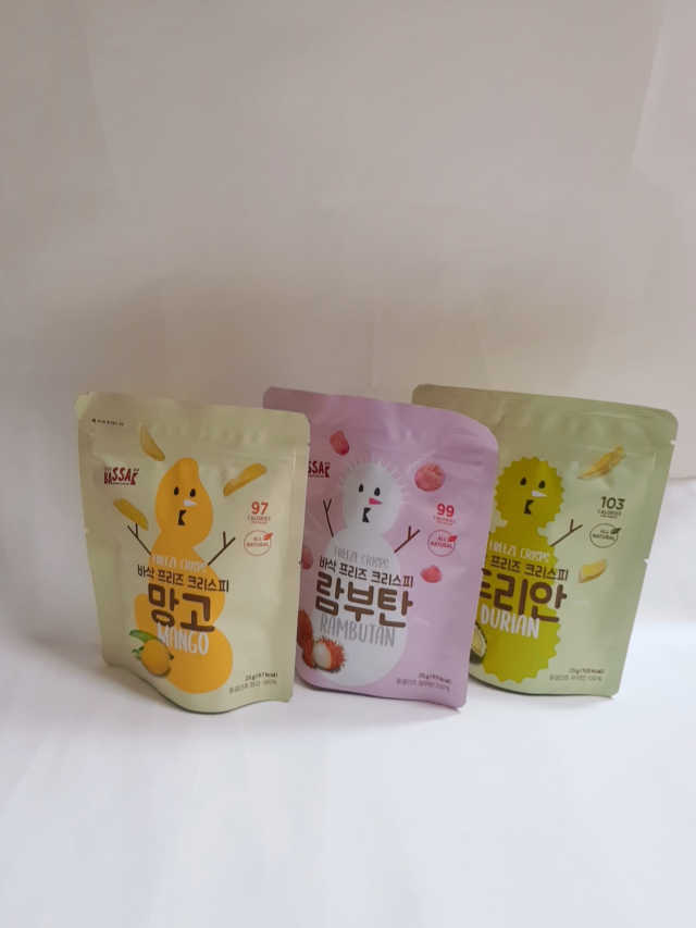 바삭 프리즈 크리스피 3종 리뷰 사진