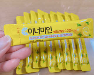 이너미인 VITAMIN-C 700 — 5점을 준 리뷰어가 2020년 9월 올린 사용 사진