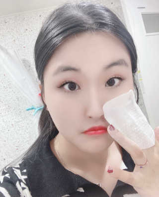 델라본 체리 버블 클렌징 패드 10ea — 3.5점을 준 리뷰어가 2020년 12월 올린 사용 사진