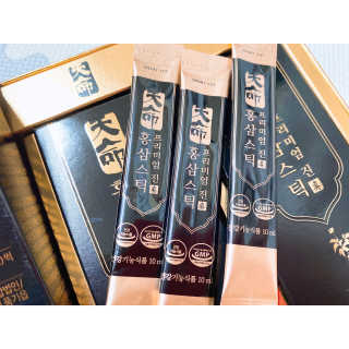 헬스업_천명진프리미엄홍삼스틱_10ml x 30포 — 5점을 준 리뷰어가 2020년 8월 올린 사용 사진