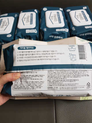 이지홈 간편 살균 행주 티슈 — 5점을 준 리뷰어가 2020년 11월 올린 사용 사진