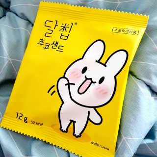 네이처오다 달칩 초코샌드 — 5점을 준 리뷰어가 2020년 7월 올린 사용 사진