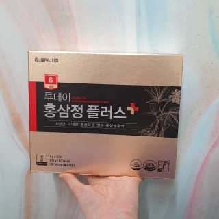 서울약사신협_투데이홍삼정플러스스틱_10g x 30포 — 5점을 준 리뷰어가 2020년 11월 올린 사용 사진