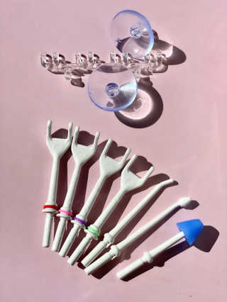 아이디어마을 산모 관리 Waterfloss WP-10 이중 스프레이 노즐 — 3점을 준 리뷰어가 2020년 12월 올린 사용 사진
