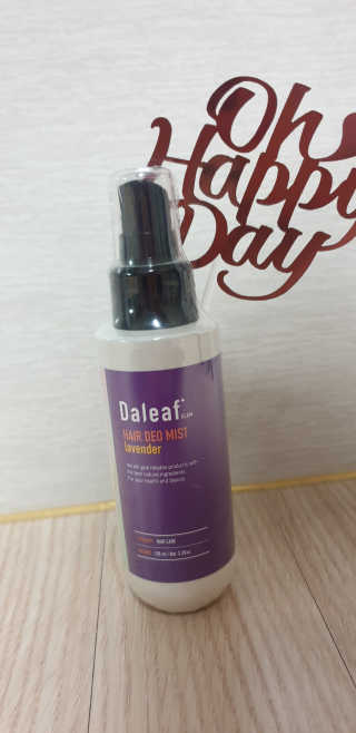 달리프 글램 헤어 데오미스트 100ml 라벤더 or 플라워 — 5점을 준 리뷰어가 2020년 4월 올린 사용 사진