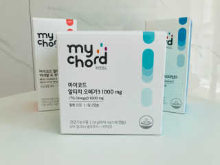 JW중외제약 마이코드 알티지 오메가3 1000 mg — 4.5점을 준 리뷰어가 2020년 9월 올린 사용 사진