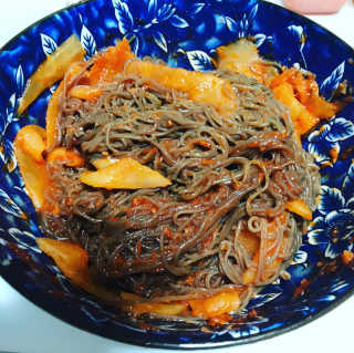 [해주냉면] 신천맛집 매운 비빔냉면 2인분 + 무절임 — 4.5점을 준 리뷰어가 2020년 5월 올린 사용 사진