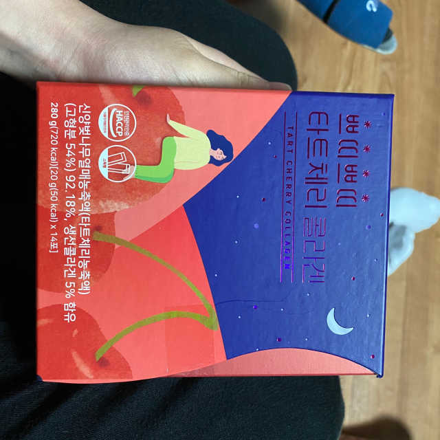 서울약사신협_쁘띠쁘띠타트체리콜라겐_20g x 14포 리뷰 사진