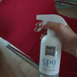 SP9 스프레이형 프리미엄 살균소독제 500ml+100ml — 5점을 준 리뷰어가 2020년 11월 올린 사용 사진