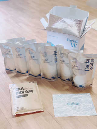 [설랩] 클렌징워터 세안수 500ml x 6팩 — 5점을 준 리뷰어가 2020년 8월 올린 사용 사진