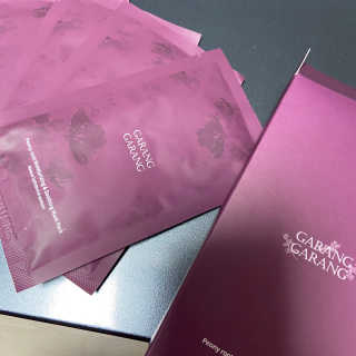 GARANG GARANG 피오니 룻 모이스처라이징 앤 수딩 마스크팩 — 4점을 준 리뷰어가 2020년 4월 올린 사용 사진