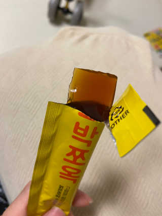 조은약초 국산 늙은 호박즙 호박쪼옥 젤리 20g x 15포 — 5점을 준 리뷰어가 2020년 7월 올린 사용 사진