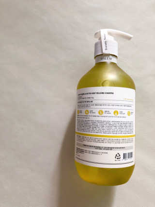 달리프 클로렐라 베러 루트 릴렉싱 샴푸 500ml — 4점을 준 리뷰어가 2020년 9월 올린 사용 사진