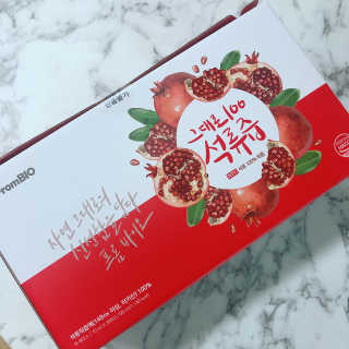 프롬바이오 오직 석류만 [그대로100 석류즙] 하루 1포로 건강하게 — 5점을 준 리뷰어가 2020년 4월 올린 사용 사진