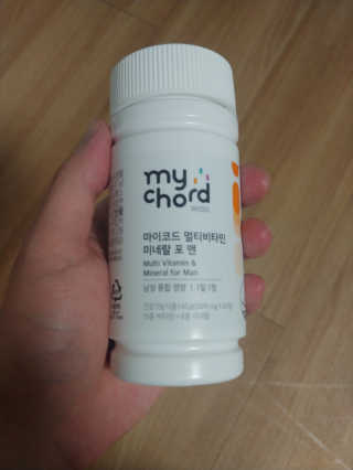 JW중외제약 마이코드 멀티비타민미네랄 포 맨 — 5점을 준 리뷰어가 2020년 9월 올린 사용 사진