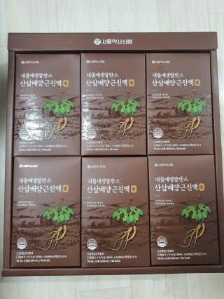서울약사신협 약사신협_산삼배양근 진액_70ml x 30포 — 5점을 준 리뷰어가 2020년 9월 올린 사용 사진