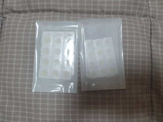 엘라밴드 하이드로 도트 스팟패치 12mm, 10mm — 3점을 준 리뷰어가 2020년 9월 올린 사용 사진