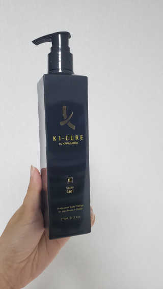 [두피헤어 트리트먼트] 케이원큐어 스켈프 젤 270ml — 4점을 준 리뷰어가 2020년 9월 올린 사용 사진