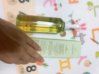 스킨큐어 산다화 순한 클렌징 동백 오일 200ml — 3.5점을 준 리뷰어가 2020년 5월 올린 사용 사진