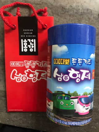 홍건강 띠띠뽀 튼튼키즈 삼형제 1~3단계 10g x 30포 — 5점을 준 리뷰어가 2020년 5월 올린 사용 사진