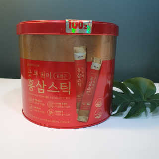 서울약사신협_굿투데이홍삼스틱_10ml x 100포 — 5점을 준 리뷰어가 2020년 7월 올린 사용 사진