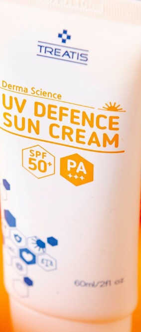 트리티스 US [TREATIS] UV Defence Sun Cream PA+++ / SPF50+ — 5점을 준 리뷰어가 2020년 11월 올린 사용 사진