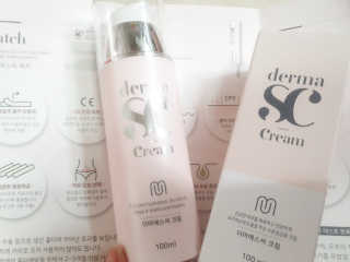 derma SC-Cream 더마에스씨 크림 100ml — 5점을 준 리뷰어가 2020년 4월 올린 사용 사진