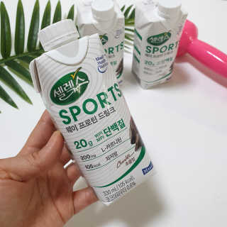 셀렉스스포츠 셀렉스 스포츠 드링크 초콜릿 _ 330ml x 12팩 — 5점을 준 리뷰어가 2020년 11월 올린 사용 사진