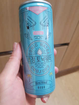 일화 소주와환상궁합 세계 3대 광천수로만든 초정토닉워터 — 5점을 준 리뷰어가 2020년 5월 올린 사용 사진