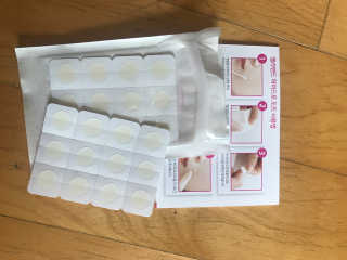 엘라밴드 하이드로 도트 스팟패치 12mm, 10mm — 3.5점을 준 리뷰어가 2020년 9월 올린 사용 사진