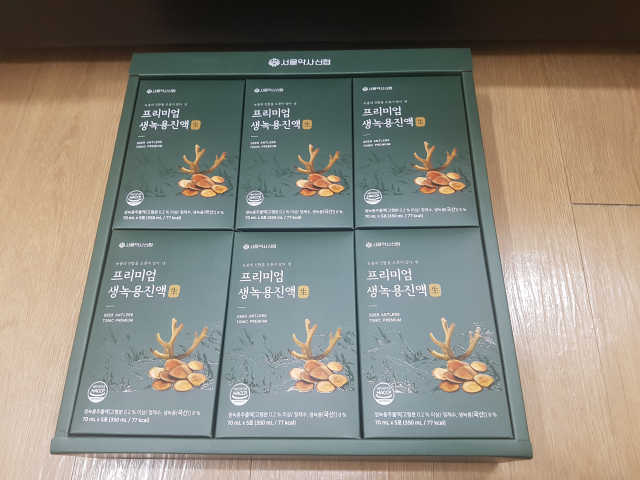약사신협_생녹용 진액_70ml x 30포 리뷰 사진