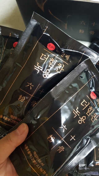 [시즌6] 이경제 더힘찬녹용 1개월분 — 5점을 준 리뷰어가 2020년 6월 올린 사용 사진