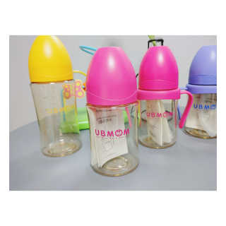유비맘 PPSU 젖병 노꼭지_200ml_컬러 랜덤 발송 — 5점을 준 리뷰어가 2020년 7월 올린 사용 사진