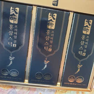 헬스업_천명진프리미엄홍삼스틱_10ml x 30포 — 5점을 준 리뷰어가 2020년 7월 올린 사용 사진