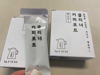 무디메이드 MUDI 커피포트 클리너 2세트 — 5점을 준 리뷰어가 2020년 6월 올린 사용 사진