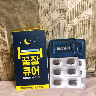 조은약초 꿀잠큐어 제주 감태추출물 감태정 600mg — 4점을 준 리뷰어가 2020년 4월 올린 사용 사진