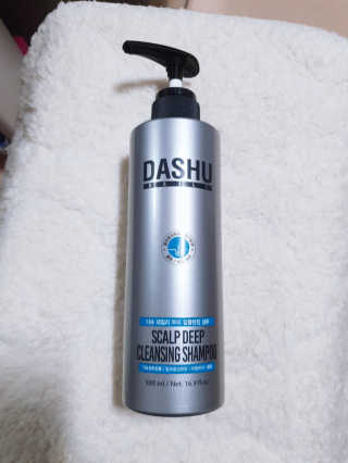 다슈코리아 다슈 데일리 두피 딥 클렌징 샴푸 500ml — 5점을 준 리뷰어가 2020년 10월 올린 사용 사진