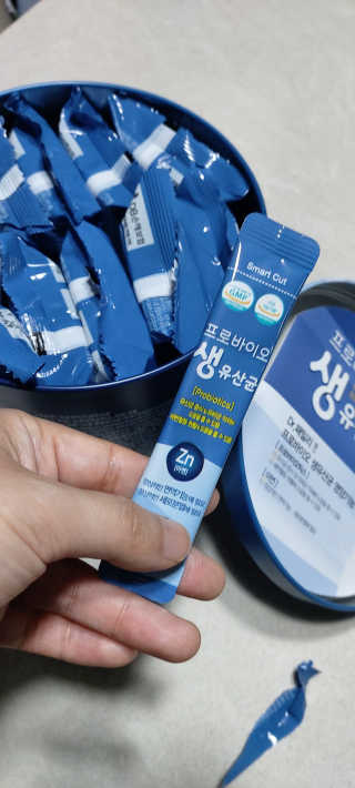 서울약사신협_프로바이오생유산균_2.5G x 100포 — 5점을 준 리뷰어가 2020년 8월 올린 사용 사진