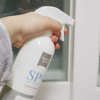 SP9 스프레이형 프리미엄 살균소독제 500ml+100ml — 5점을 준 리뷰어가 2020년 11월 올린 사용 사진