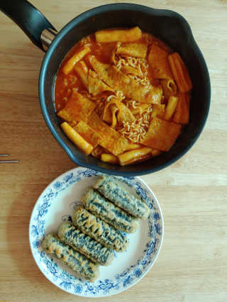 화곡미담 옛날 떡볶이 — 5점을 준 리뷰어가 2020년 4월 올린 사용 사진
