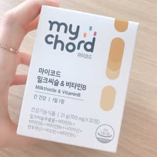 JW중외제약 마이코드 밀크씨슬 비타민B — 5점을 준 리뷰어가 2020년 8월 올린 사용 사진