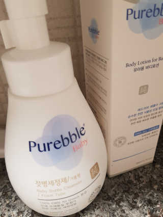 Purebble [퓨어블] 베이비 젖병세정제 500ml — 5점을 준 리뷰어가 2020년 8월 올린 사용 사진
